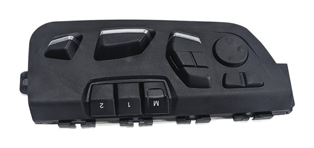 Thumbnail 4: 2014 BMW X5 (F15) FRONT RIGHT PASSENGER MEMORY LUMBAR SEAT ADJUST CONTROL SWITCH