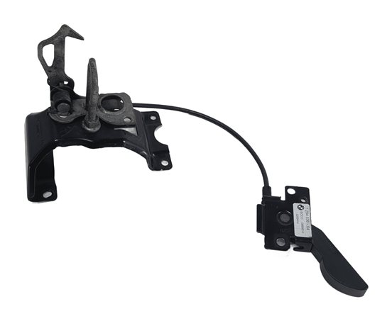 Thumbnail 4: 2014 BMW X5 (F15) FRONT LEFT HOOD BONNET LID LOCK LATCH RELEASE LEVER CATCH HOOK
