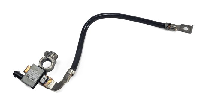 2014 BMW X5 (F15) 4.4L NEGATIVE GROUND BATTERY CABLE LEAD w/ IBS SENSOR TERMINAL