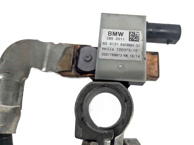 Thumbnail 10: 2014 BMW X5 (F15) 4.4L NEGATIVE GROUND BATTERY CABLE LEAD w/ IBS SENSOR TERMINAL