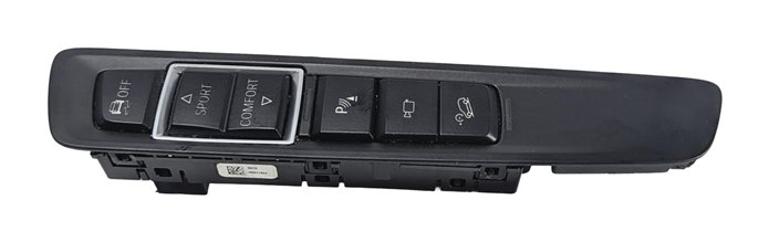 Thumbnail 4: 2014 BMW X5 (F15) DSC SPORT COMFORT PDC CAMERA HILL DESCENT SWITCH BUTTON PANEL
