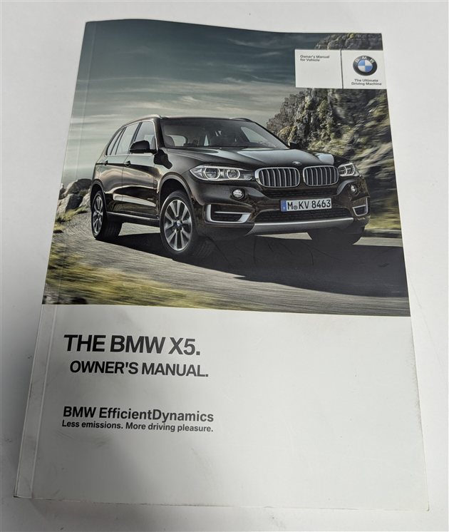 Thumbnail 11: 2014 BMW X5 (F15) 4.4L OWNER'S MANUAL HANDBOOK BOOKLET SET/6 w/ CARRYING CASE