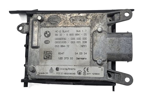 Thumbnail 5: 2014 BMW X5 (F15) RIGHT PASSENGER BLIND SPOT ALERT RADAR SENSOR CONTROL MODULE