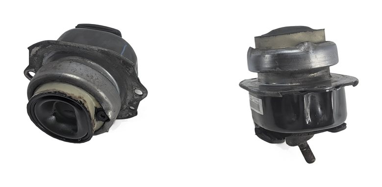 Thumbnail 2: 2014 BMW X5 (F15) 4.4L (N63) ENGINE LEFT/RIGHT MOTOR SUPPORT MOUNT SET/2
