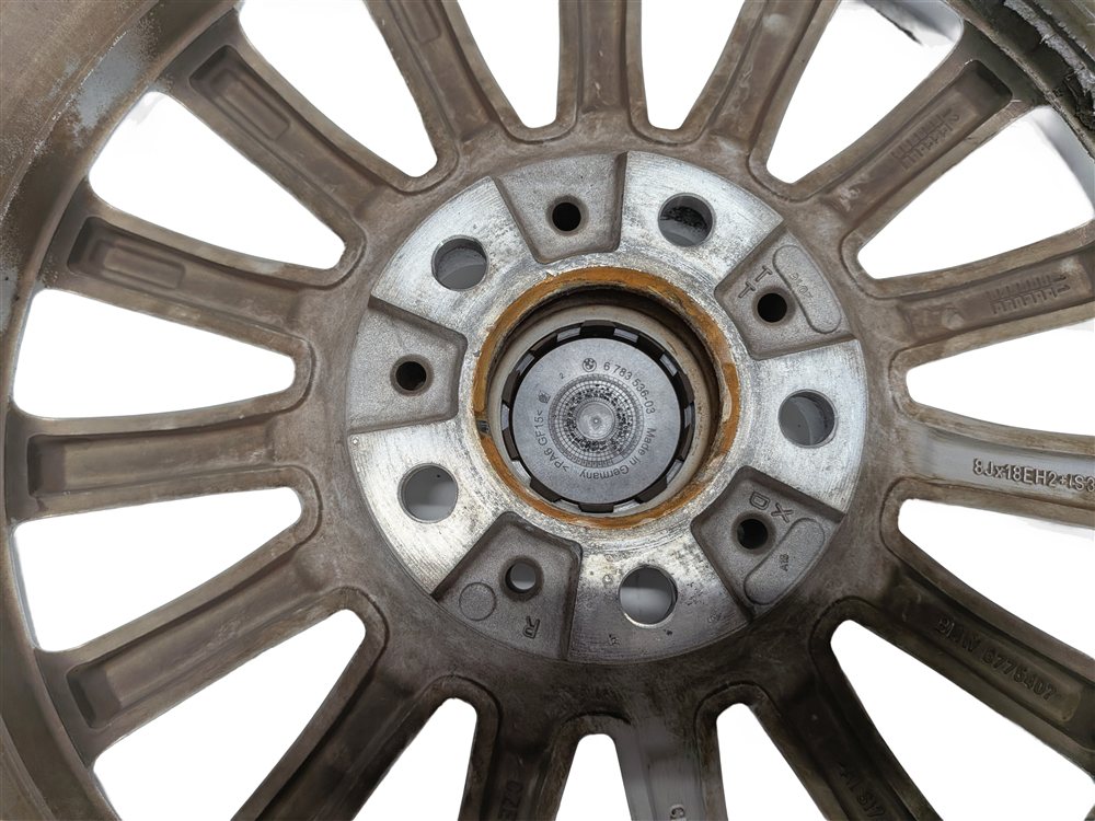 Thumbnail 10: 11-19 BMW 528i 535i 550i 640i 650i (F06 F10 F12) 18X8 - 15 SPOKE WHEEL RIM