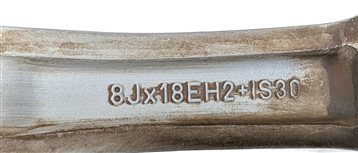 Thumbnail 12: 11-19 BMW 528i 535i 550i 640i 650i (F06 F10 F12) 18X8 - 15 SPOKE WHEEL RIM
