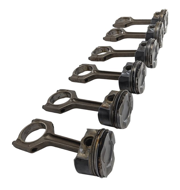 Thumbnail 4: 2010-2014 BMW 1/3/4/5/6/7/X1/X3/X5/X6 3.0L N55 TURBO ENGINE PISTON & ROD SET 6