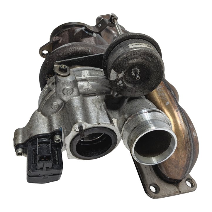 Thumbnail 4: 2014-2019 BMW 335i 535i 640i X4 X5 X6 3.0L N55 TURBO TURBOCHARGER w/ MANIFOLD