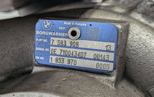Thumbnail 9: 2014-2019 BMW 335i 535i 640i X4 X5 X6 3.0L N55 TURBO TURBOCHARGER w/ MANIFOLD