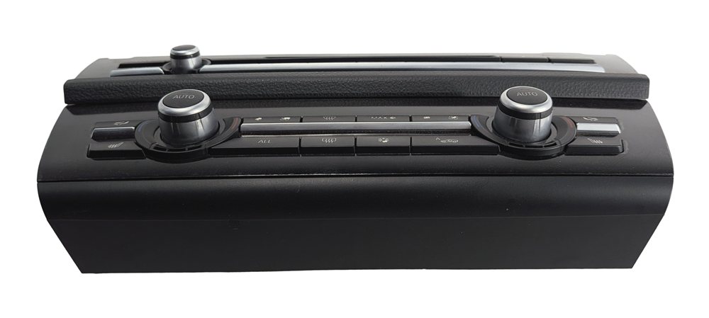 Thumbnail 3: 11-16 BMW 5 M5 SERIES (F10) HEATER A/C TEMPERATURE & RADIO CONTROL PANEL (BLACK)