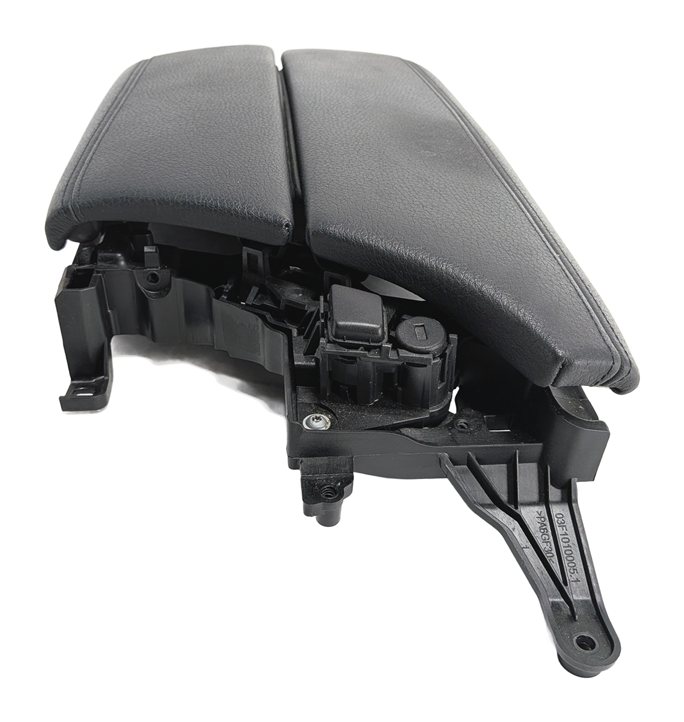 Thumbnail 6: 12-16 BMW 528i 535i 550i M5 (F10) CENTER CONSOLE ARMREST LID (Black)