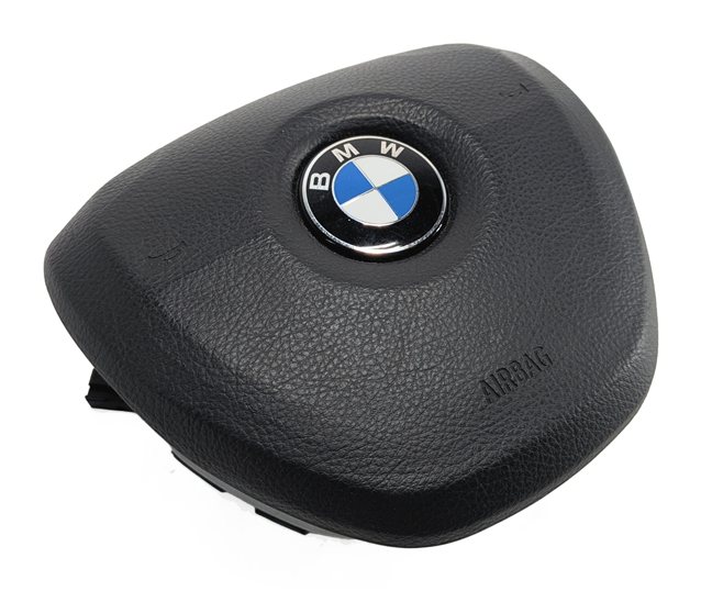 09-18 BMW 5 6 7 (F01 F06 F10 F13) DRIVER STEERING WHEEL SRS AIRBAG (Black)