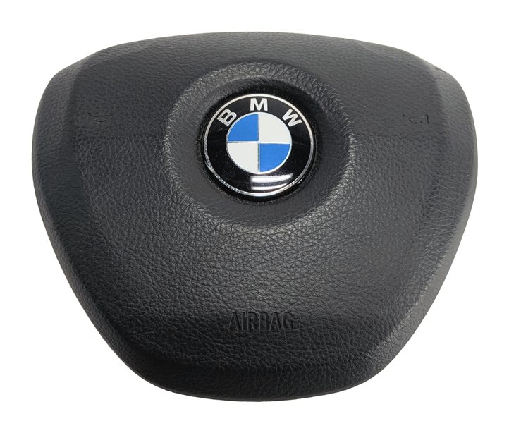 Thumbnail 2: 09-18 BMW 5 6 7 (F01 F06 F10 F13) DRIVER STEERING WHEEL SRS AIRBAG (Black)