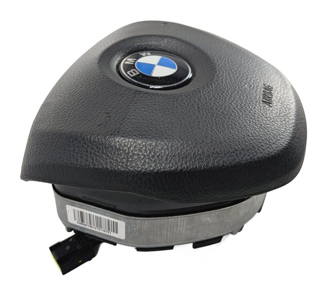 Thumbnail 4: 09-18 BMW 5 6 7 (F01 F06 F10 F13) DRIVER STEERING WHEEL SRS AIRBAG (Black)