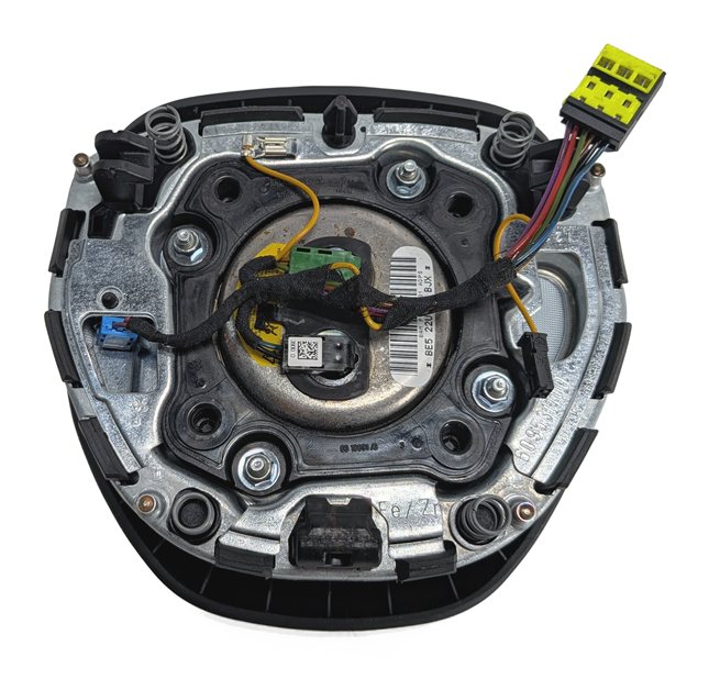 Thumbnail 7: 09-18 BMW 5 6 7 (F01 F06 F10 F13) DRIVER STEERING WHEEL SRS AIRBAG (Black)