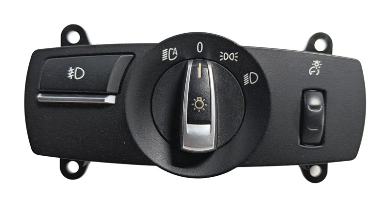Thumbnail 2: 10-19 BMW 5 6 7 X3 X4 SERIES (F01 F07 F10 F06) HEADLIGHT FOG LIGHT SWITCH