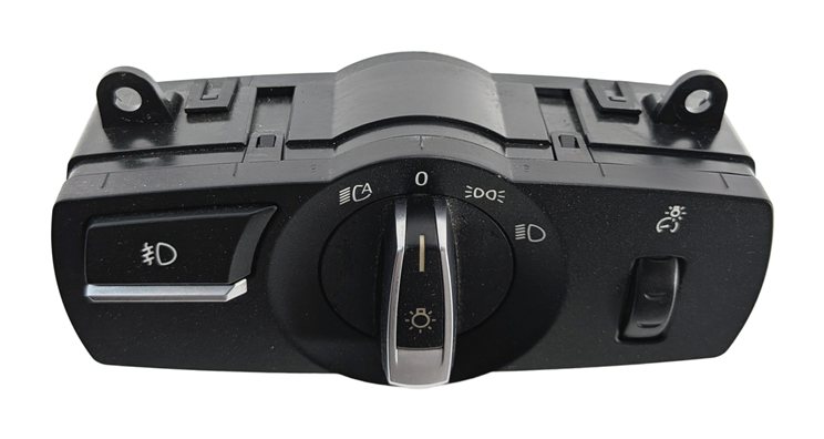 Thumbnail 3: 10-19 BMW 5 6 7 X3 X4 SERIES (F01 F07 F10 F06) HEADLIGHT FOG LIGHT SWITCH