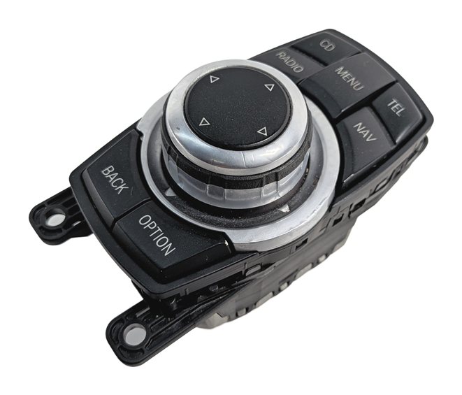 11-12 BMW 528i 535i 550i (F10) RADIO GPS NAVIGATION iDRIVE MEDIA CONTROL KNOB