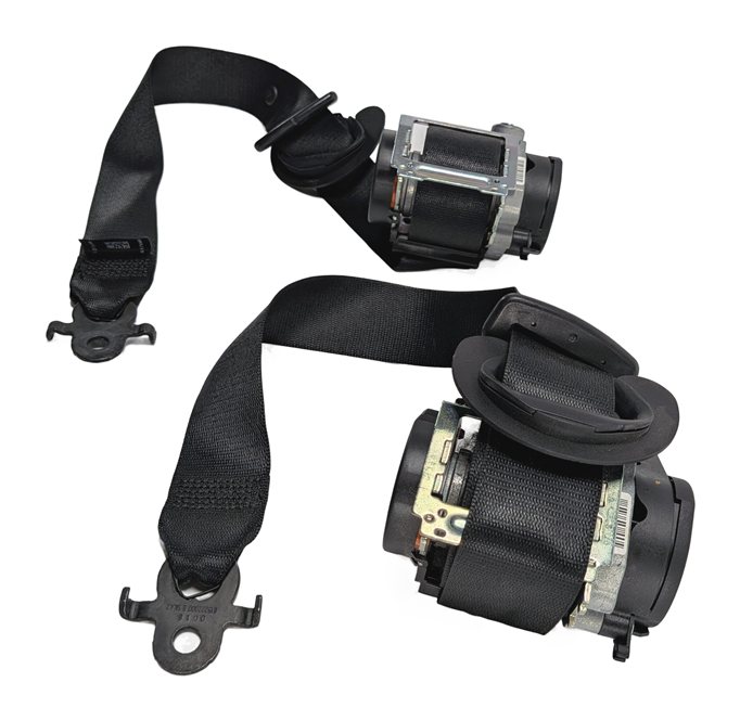Thumbnail 5: 11-16 BMW 528i 535i 550i M5 (F10) FRONT LEFT DRIVER SEATBELT RETRACTOR (Black)
