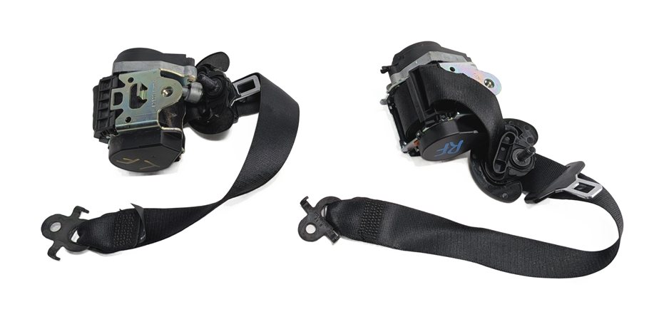 Thumbnail 8: 11-16 BMW 528i 535i 550i M5 (F10) FRONT LEFT DRIVER SEATBELT RETRACTOR (Black)