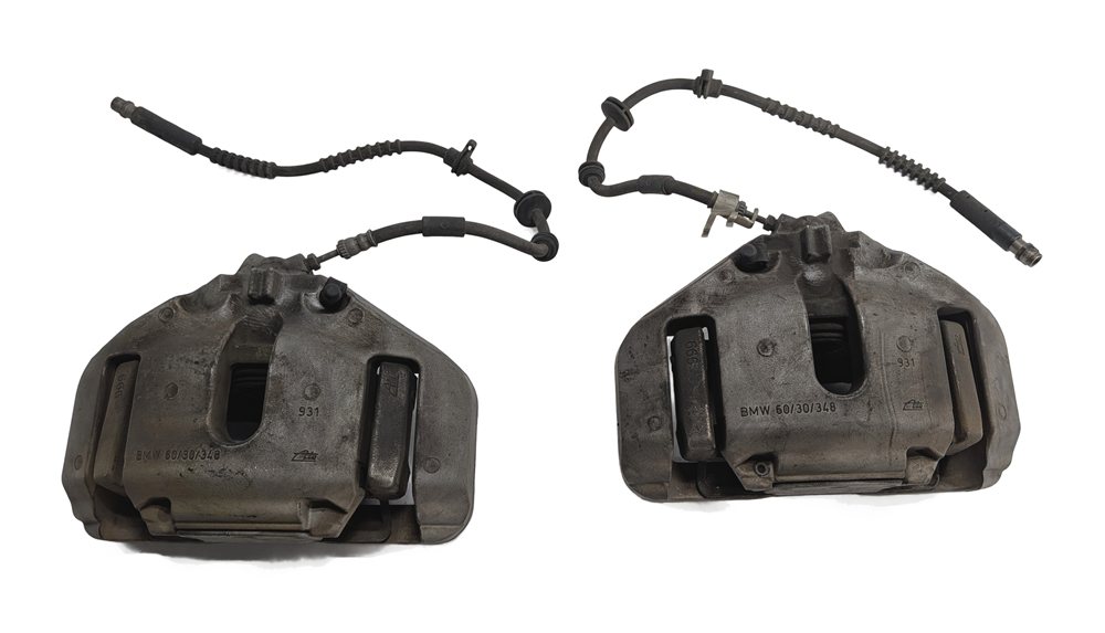 Thumbnail 2: 11-16 BMW 535i 640i ACTIVEHYBRID 5 (F06 F10 F12 F13) FRONT BRAKE CALIPER SET-2