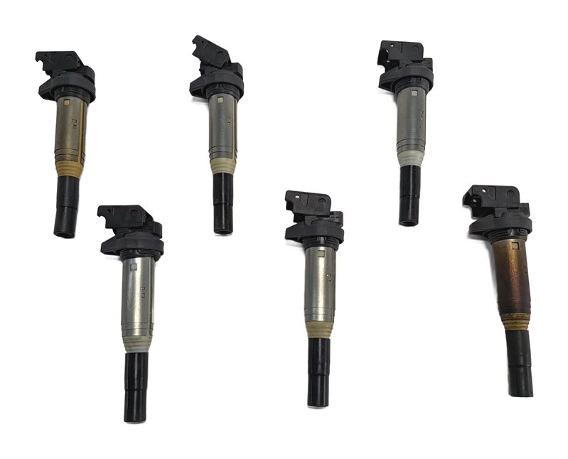 Thumbnail 2: 11-18 BMW E84 E89 F10 F15 F16 F25 F26 F30 F31 F32 TURBO IGNITION COIL SET 6