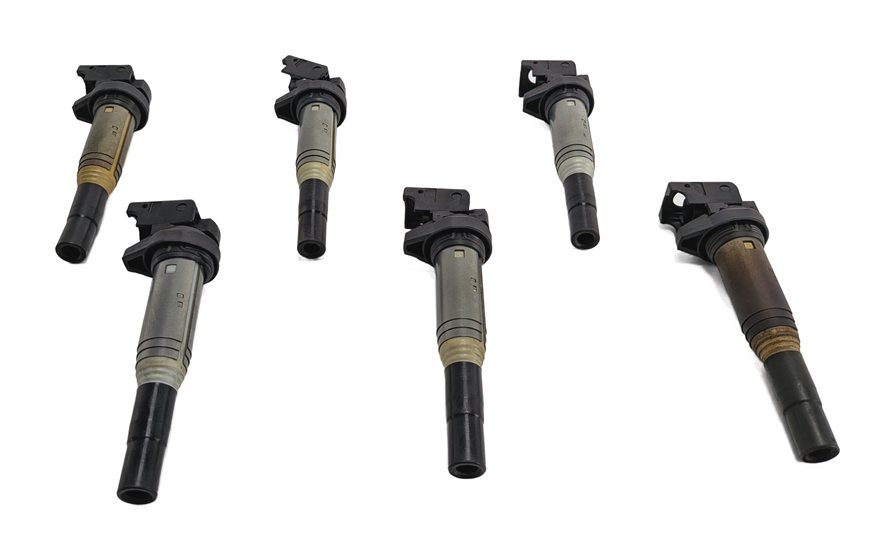 Thumbnail 3: 11-18 BMW E84 E89 F10 F15 F16 F25 F26 F30 F31 F32 TURBO IGNITION COIL SET 6