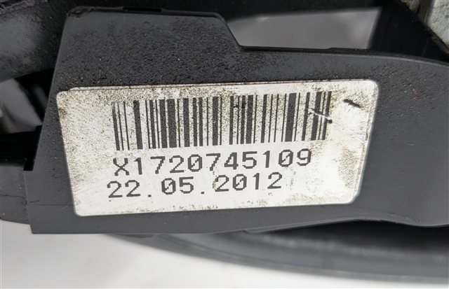 Thumbnail 10: 11-16 BMW 528i 535i 550i M5 (F10) LEFT FRONT DRIVER COMFORT DOOR HANDLE(Gray)