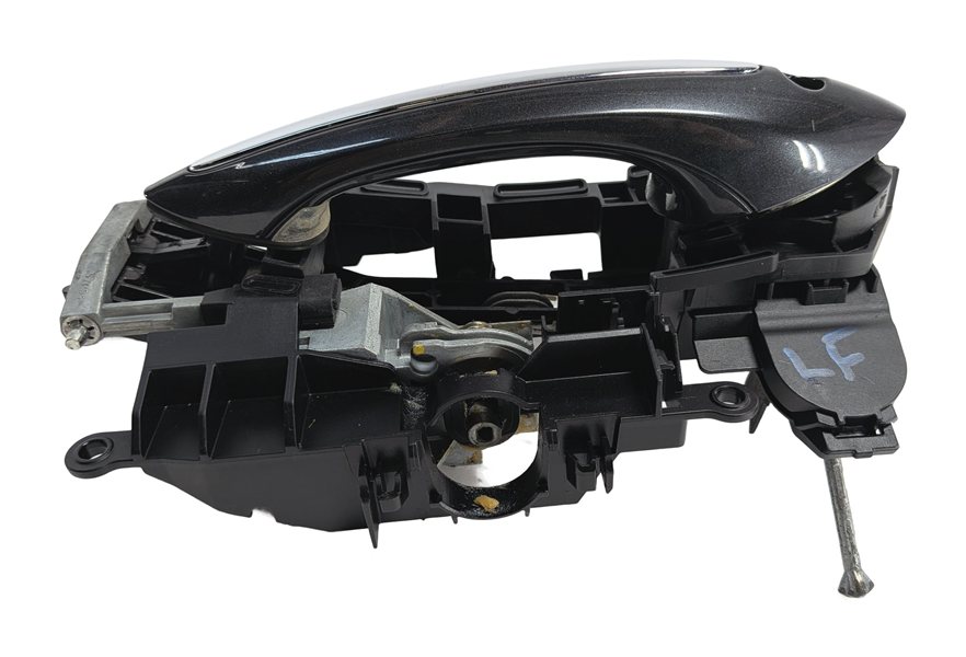 Thumbnail 3: 11-16 BMW 528i 535i 550i M5 (F10) LEFT FRONT DRIVER COMFORT DOOR HANDLE(Gray)