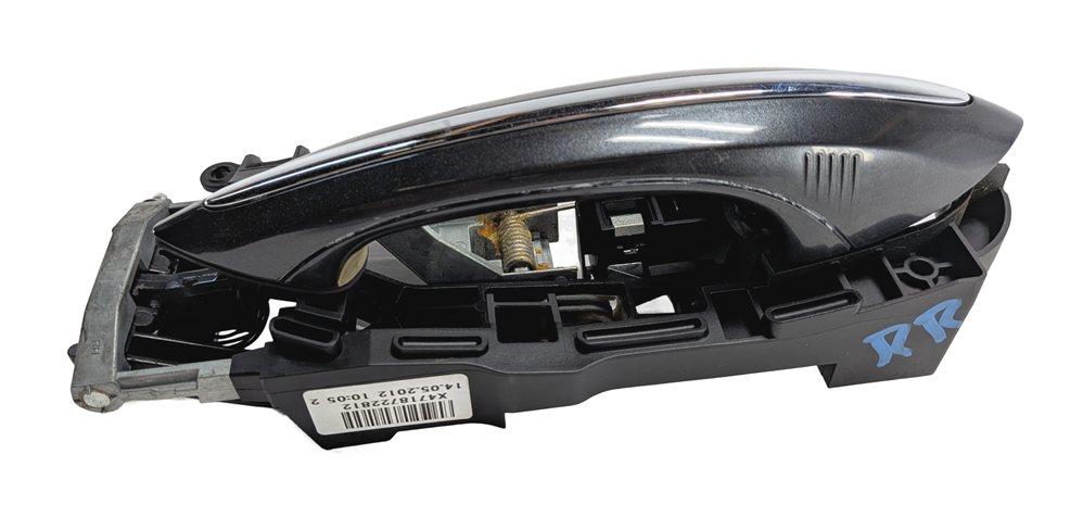 Thumbnail 3: 2009-2018 BMW 5 7 SERIES (F01 F02 F10) REAR RIGHT COMFORT DOOR HANDLE (Gray)