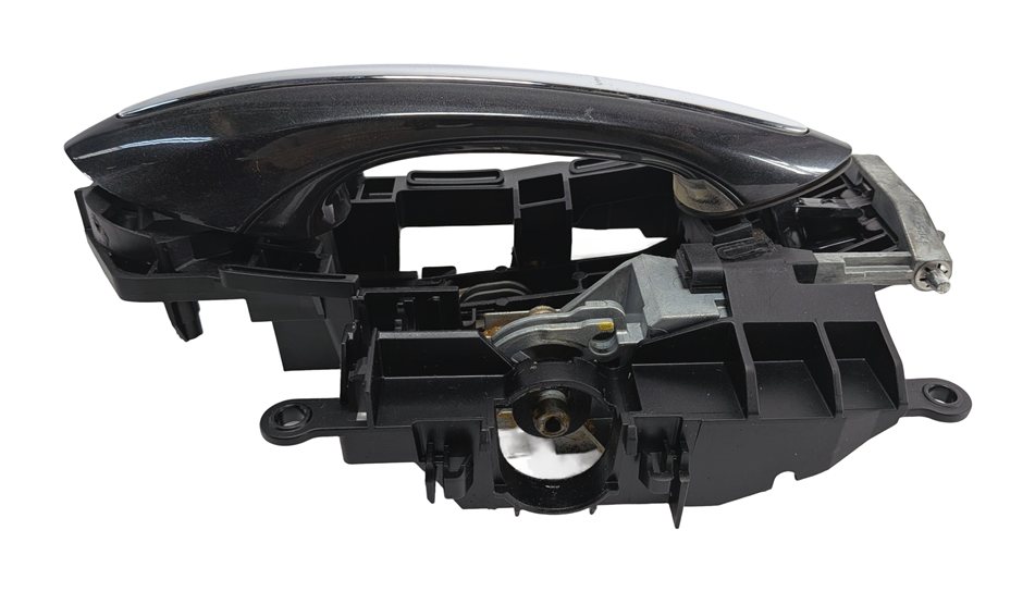 Thumbnail 5: 2009-2018 BMW 5 7 SERIES (F01 F02 F10) REAR RIGHT COMFORT DOOR HANDLE (Gray)