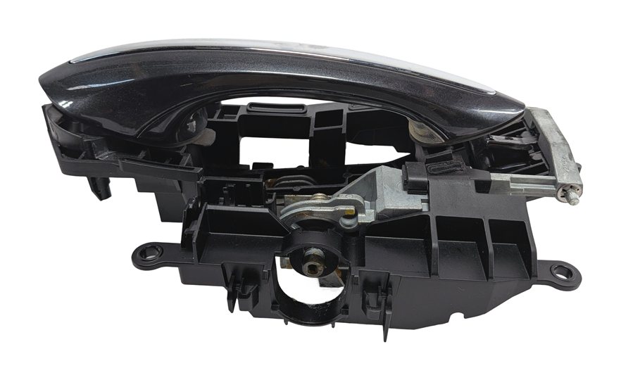 Thumbnail 5: 2009-2018 BMW 5 7 SERIES (F01 F02 F10) FRONT RIGHT COMFORT DOOR HANDLE (Gray)