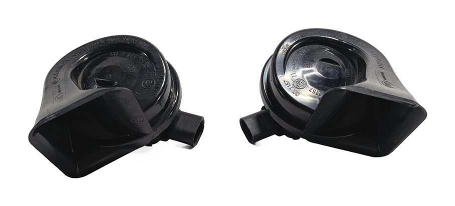 Thumbnail 3: 2011-2016 BMW 528i 535i 535iGT 550i 550iGT M5 (F10 F07) HIGH & LOW TONE HORN SET