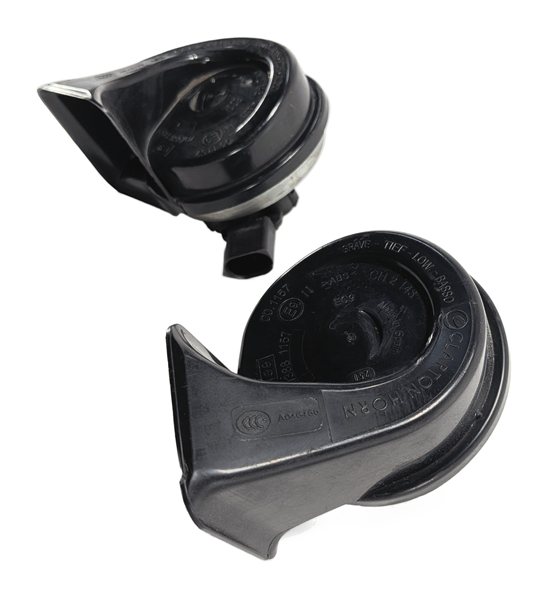 Thumbnail 5: 2011-2016 BMW 528i 535i 535iGT 550i 550iGT M5 (F10 F07) HIGH & LOW TONE HORN SET