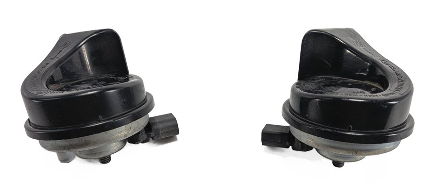 Thumbnail 6: 2011-2016 BMW 528i 535i 535iGT 550i 550iGT M5 (F10 F07) HIGH & LOW TONE HORN SET