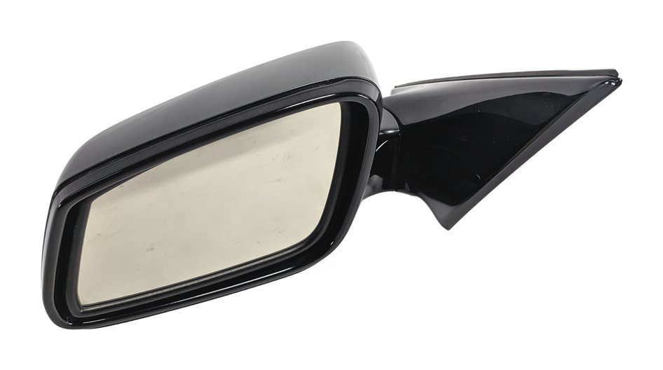12-13 BMW 5 SERIES F10 LEFT DRIVER MIRROR w/FOLD MEMORY CAMERA BLIND SPOT CARBON