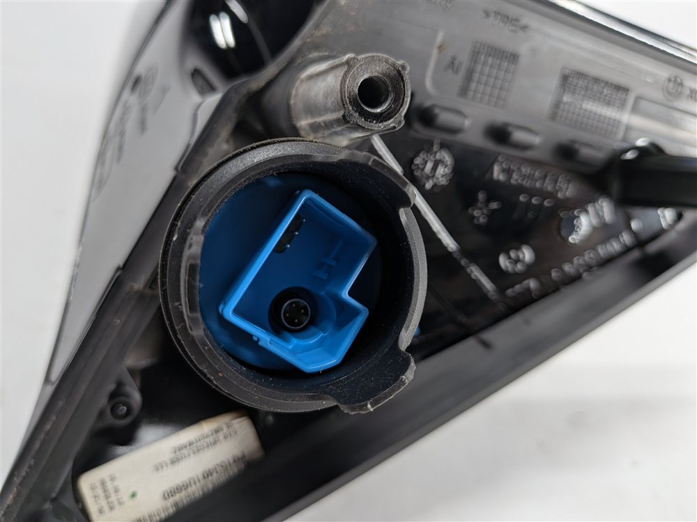 Thumbnail 11: 12-13 BMW 5 SERIES F10 LEFT DRIVER MIRROR w/FOLD MEMORY CAMERA BLIND SPOT CARBON