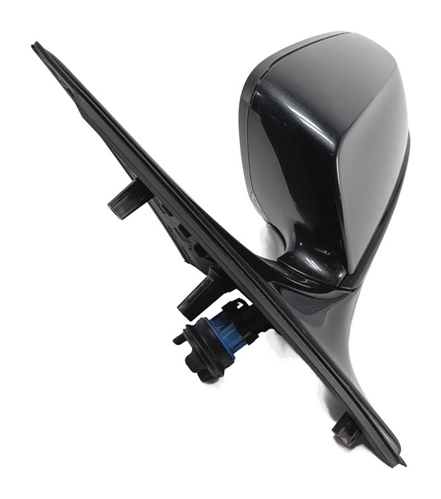 Thumbnail 7: 12-13 BMW 5 SERIES F10 LEFT DRIVER MIRROR w/FOLD MEMORY CAMERA BLIND SPOT CARBON