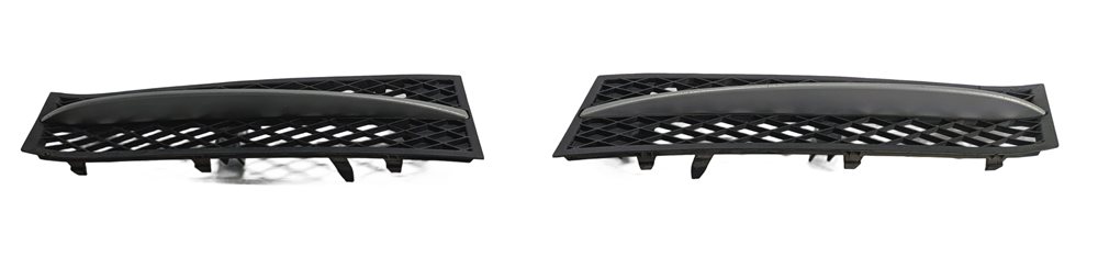 Thumbnail 3: 2011-2013 BMW 528i 535i 550i (F10) FRONT LEFT & RIGHT LOWER BUMPER GRILLE SET-2