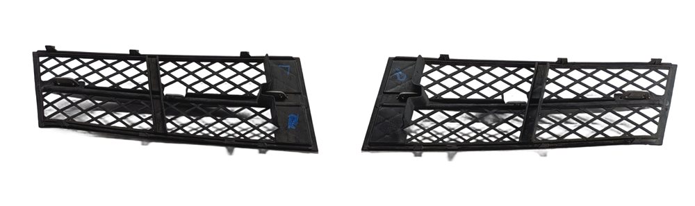 Thumbnail 7: 2011-2013 BMW 528i 535i 550i (F10) FRONT LEFT & RIGHT LOWER BUMPER GRILLE SET-2