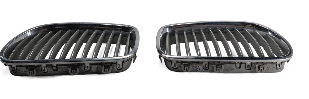 Thumbnail 3: 11-13 BMW 528i 535i 550i (F10) FRONT LEFT & RIGHT HOOD VENT GRILLE SET