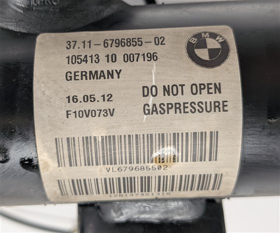 Thumbnail 8: 11-15 BMW 528i 535i 550i (F10) FRONT LEFT EDC DRIVER SHOCK STRUT ASSEMBLY