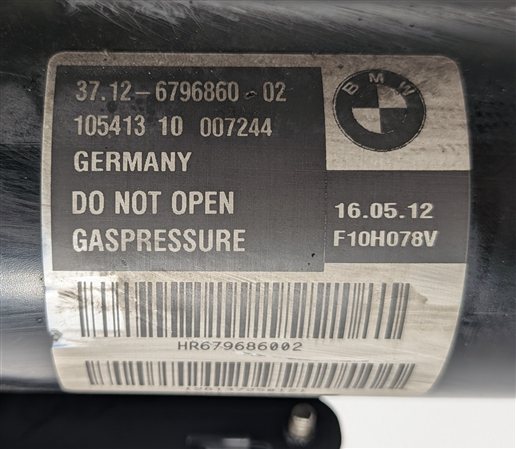 Thumbnail 7: 2011-2015 BMW 528i 535i 550i (F10) RIGHT PASSENGER REAR EDC ELECTRIC SHOCK STRUT