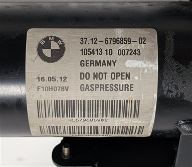 Thumbnail 7: 2011-2015 BMW 528i 535i 550i (F10) REAR LEFT DRIVER EDC ELECTRIC SHOCK STRUT