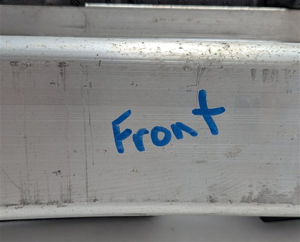 Thumbnail 8: 11-16 BMW 528i 535i 550i M5 (F10) FRONT BUMPER REINFORCEMENT CRASH IMPACT BAR