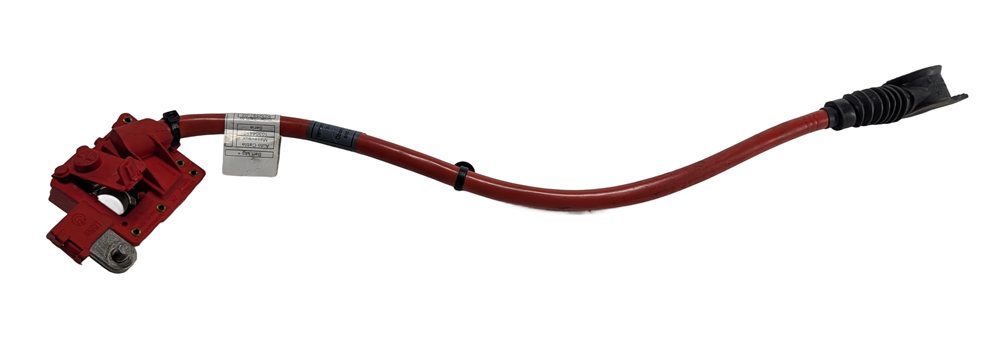 2012 BMW ACTIVE HYBRID 5 F10 3.0L N55 HYBRID POSITIVE BATTERY CABLE IBS SENSOR