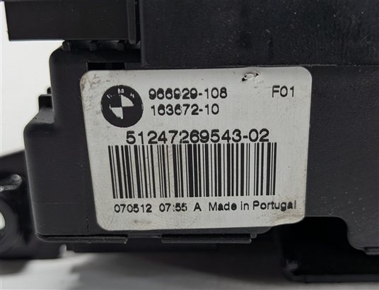 Thumbnail 7: 2012 BMW ACTIVE HYBRID 5 F10 TRUNK LID LOCK LATCH RELEASE ACTUATOR ASSEMBLY
