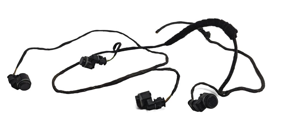 Thumbnail 2: 2012 BMW ACTIVE HYBRID 5 F10 REAR PARK ASSIST PDC SENSORS SET/4 w/HARNESS (Gray)