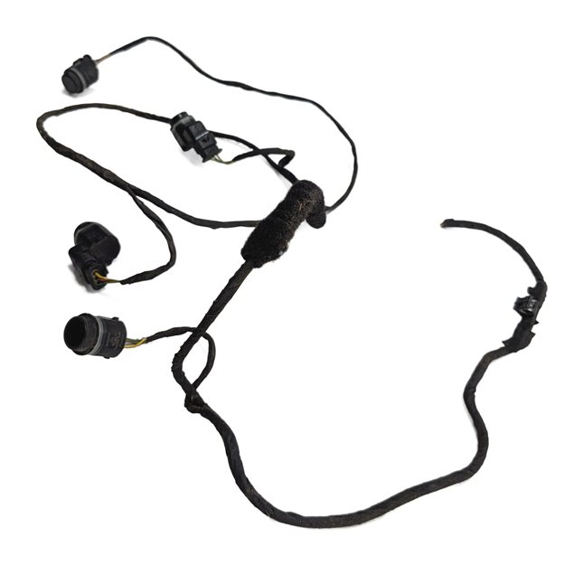 Thumbnail 4: 2012 BMW ACTIVE HYBRID 5 F10 REAR PARK ASSIST PDC SENSORS SET/4 w/HARNESS (Gray)