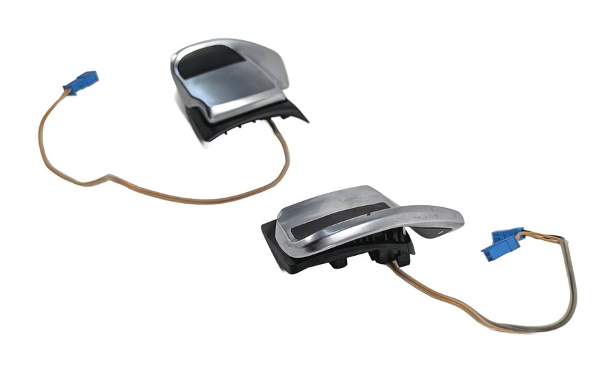 Thumbnail 5: 2012 BMW ACTIVE HYBRID 5 F10 LEFT/RIGHT STEERING WHEEL PADDLE SHIFTER SET/2